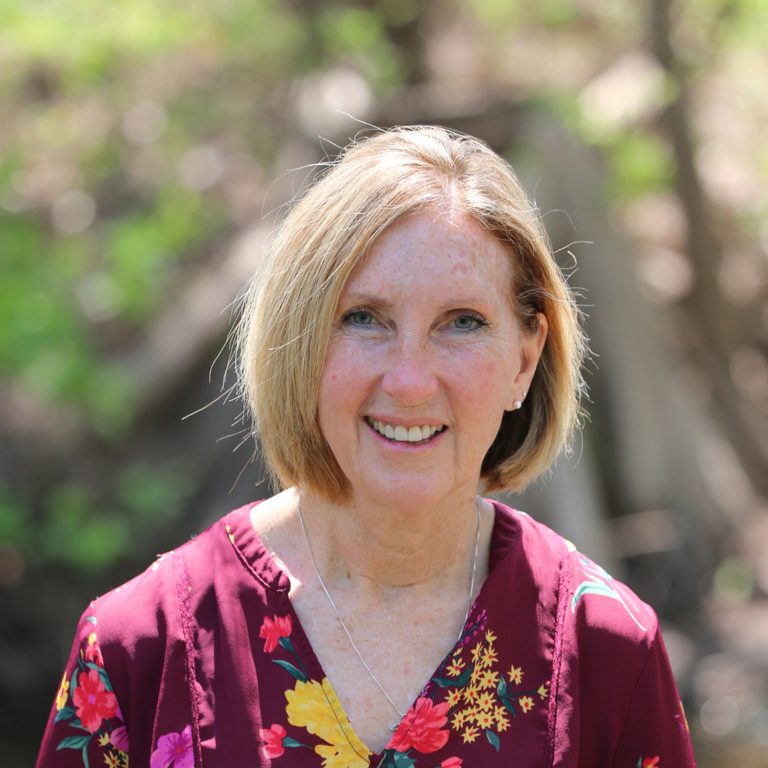 Michele Guyer by the Cibolo Creek